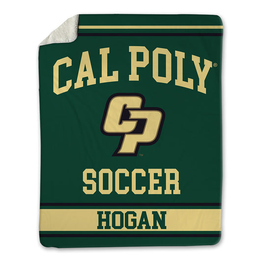Cal Poly - NCAA Men's Soccer : Charlie Hogan - Blanket-0