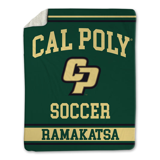 Cal Poly - NCAA Men's Soccer : Bakuena Ramakatsa - Blanket-0