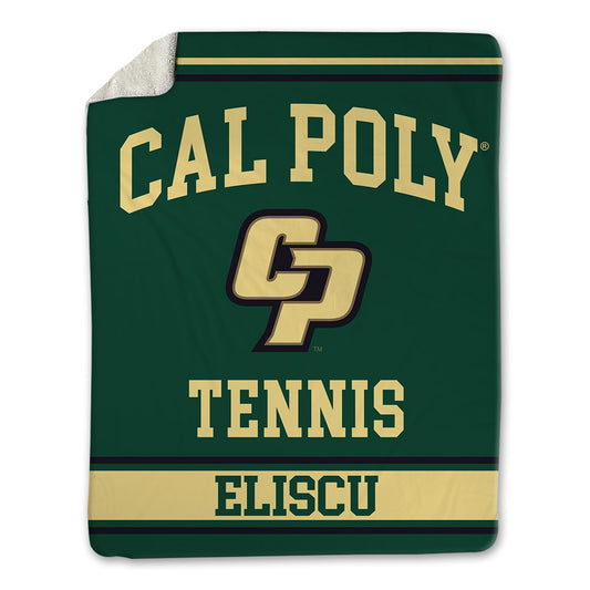 Cal Poly - NCAA Men's Tennis : Aaron Eliscu - Blanket-0