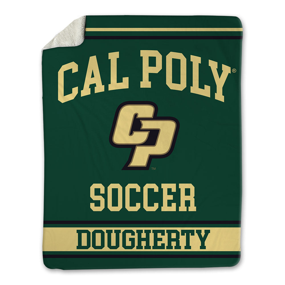 Cal Poly - NCAA Women's Soccer : Madelyn Dougherty - Blanket-0