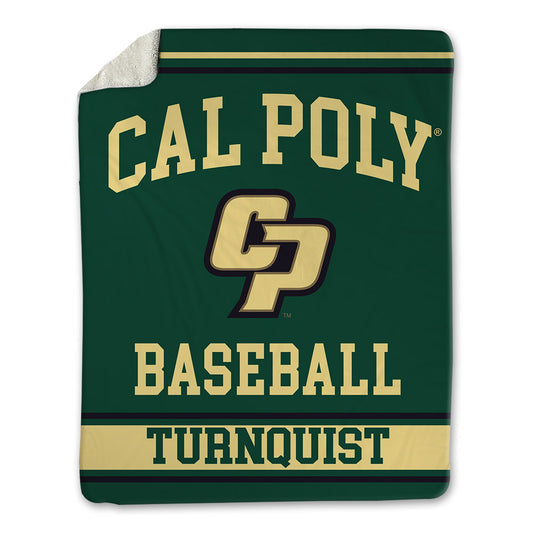 Cal Poly - NCAA Baseball : Carson Turnquist - Blanket-0
