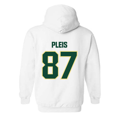 Cal Poly - NCAA Football : Kaleb Pleis - Classic Shersey Hooded Sweatshirt-1