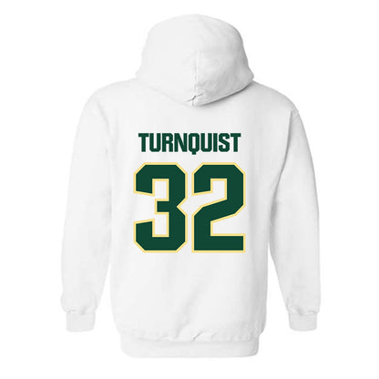 Cal Poly - NCAA Baseball : Carson Turnquist - Classic Shersey Hooded Sweatshirt-1