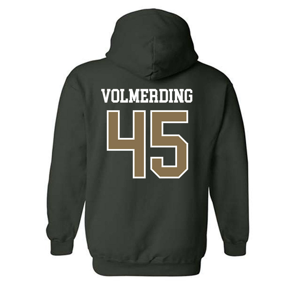 Cal Poly - NCAA Baseball : Josh Volmerding - Classic Shersey Hooded Sweatshirt-1