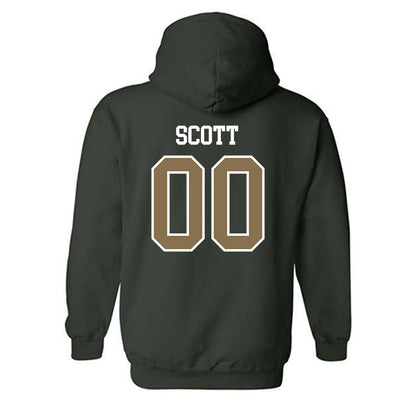 Cal Poly - NCAA Men's Basketball : Jason Scott - Classic Shersey Hooded Sweatshirt-1