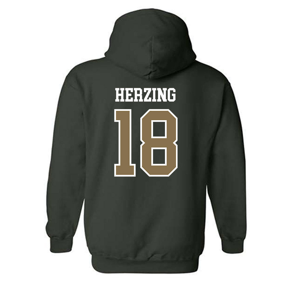 Cal Poly - NCAA Women's Soccer : Kenzie Herzing - Classic Shersey Hooded Sweatshirt-1