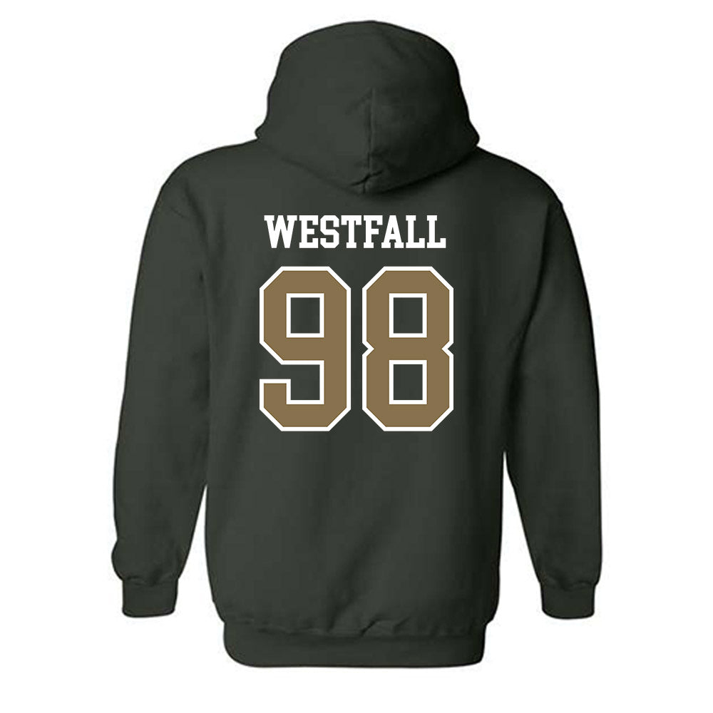 Cal Poly - NCAA Football : Luke Westfall - Classic Shersey Hooded Sweatshirt-1