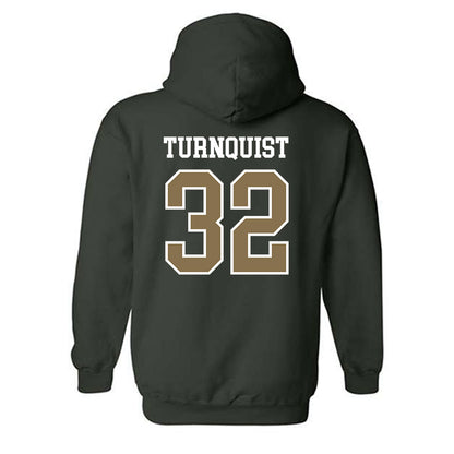Cal Poly - NCAA Baseball : Carson Turnquist - Classic Shersey Hooded Sweatshirt-1
