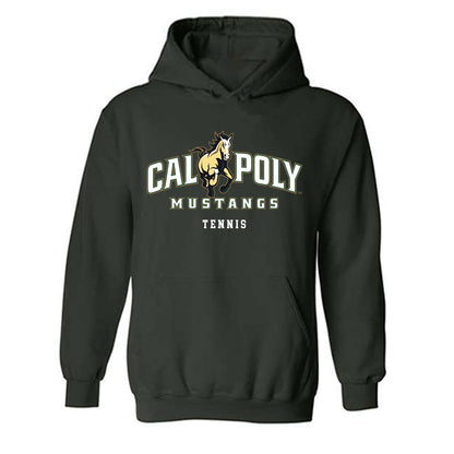 Cal Poly - NCAA Women's Tennis : Natalie Lynch - Classic Shersey Hooded Sweatshirt-0