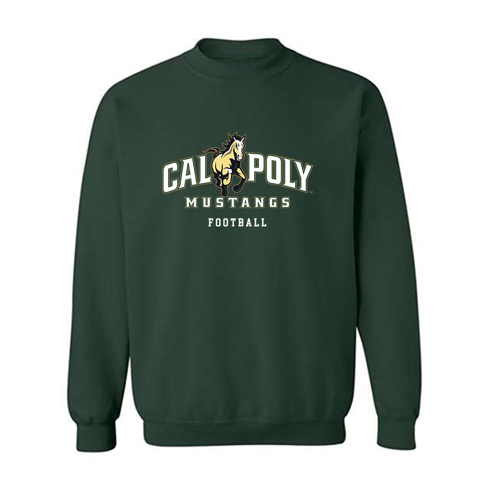 Cal Poly - NCAA Football : Kaleb Pleis - Classic Shersey Crewneck Sweatshirt-0
