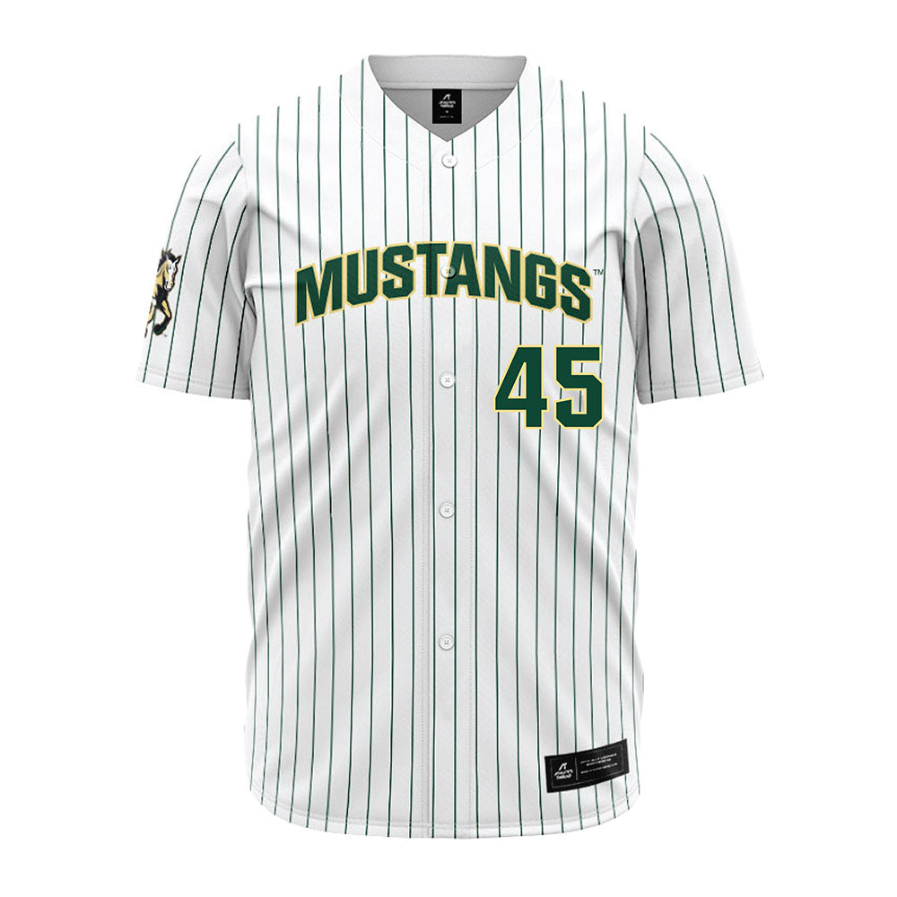 Cal Poly - NCAA Baseball : Josh Volmerding - White Jersey Jersey-0