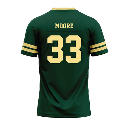 Cal Poly - NCAA Football : Spencer Moore - Green Jersey Premium Football Jersey-1