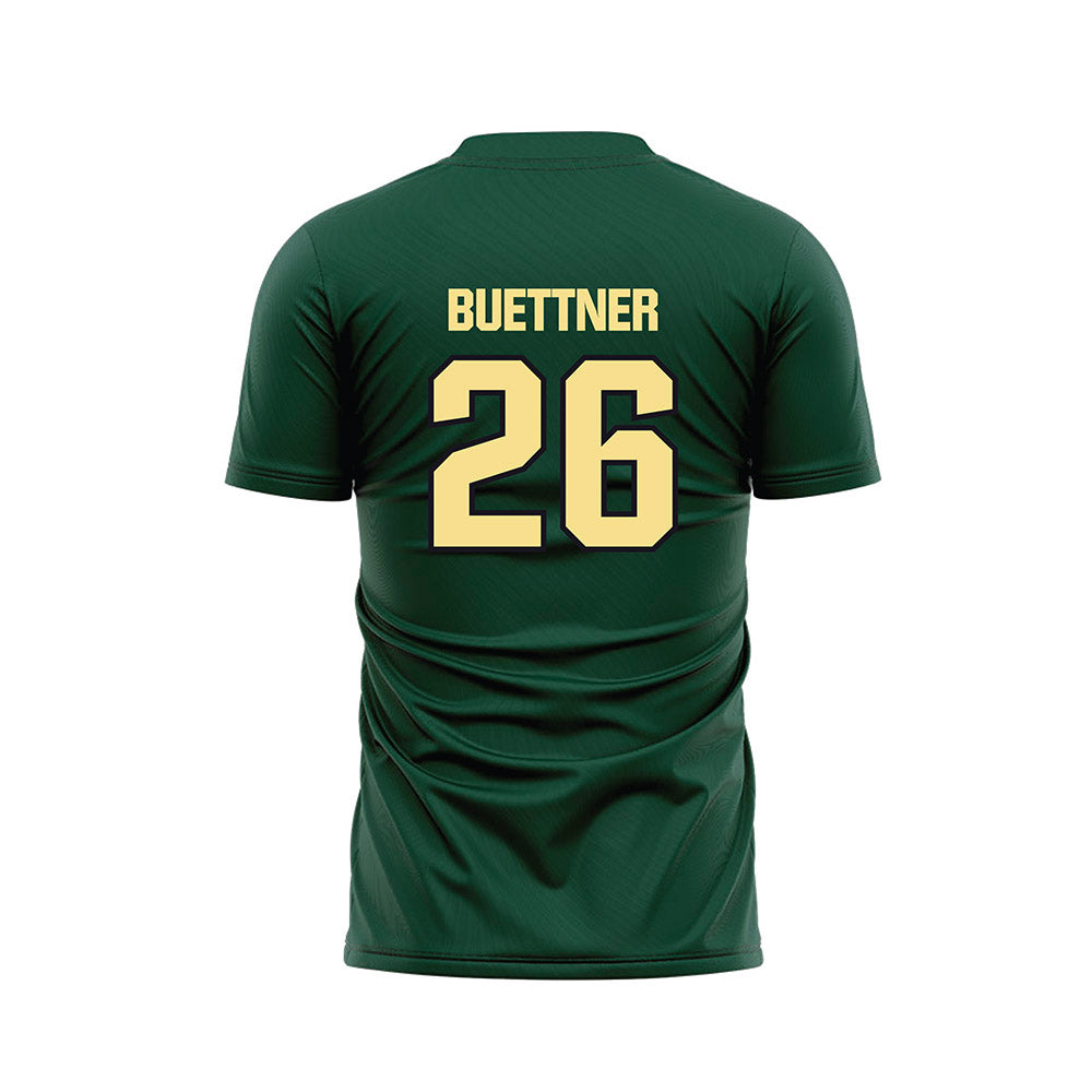 Cal Poly - NCAA Men's Soccer : Marlow Buettner - Green Soccer Jersey-1