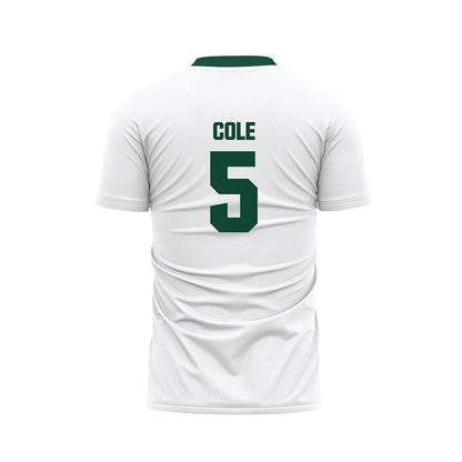 Cal Poly - NCAA Women's Soccer : Brennan Cole - White Soccer Jersey-1
