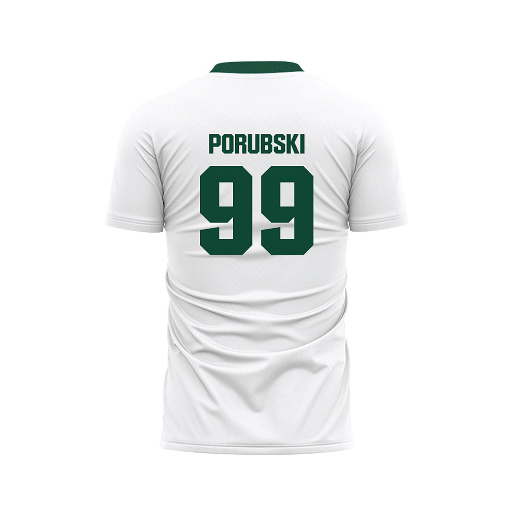Cal Poly - NCAA Women's Soccer : Shannon Porubski - White Soccer Jersey-1