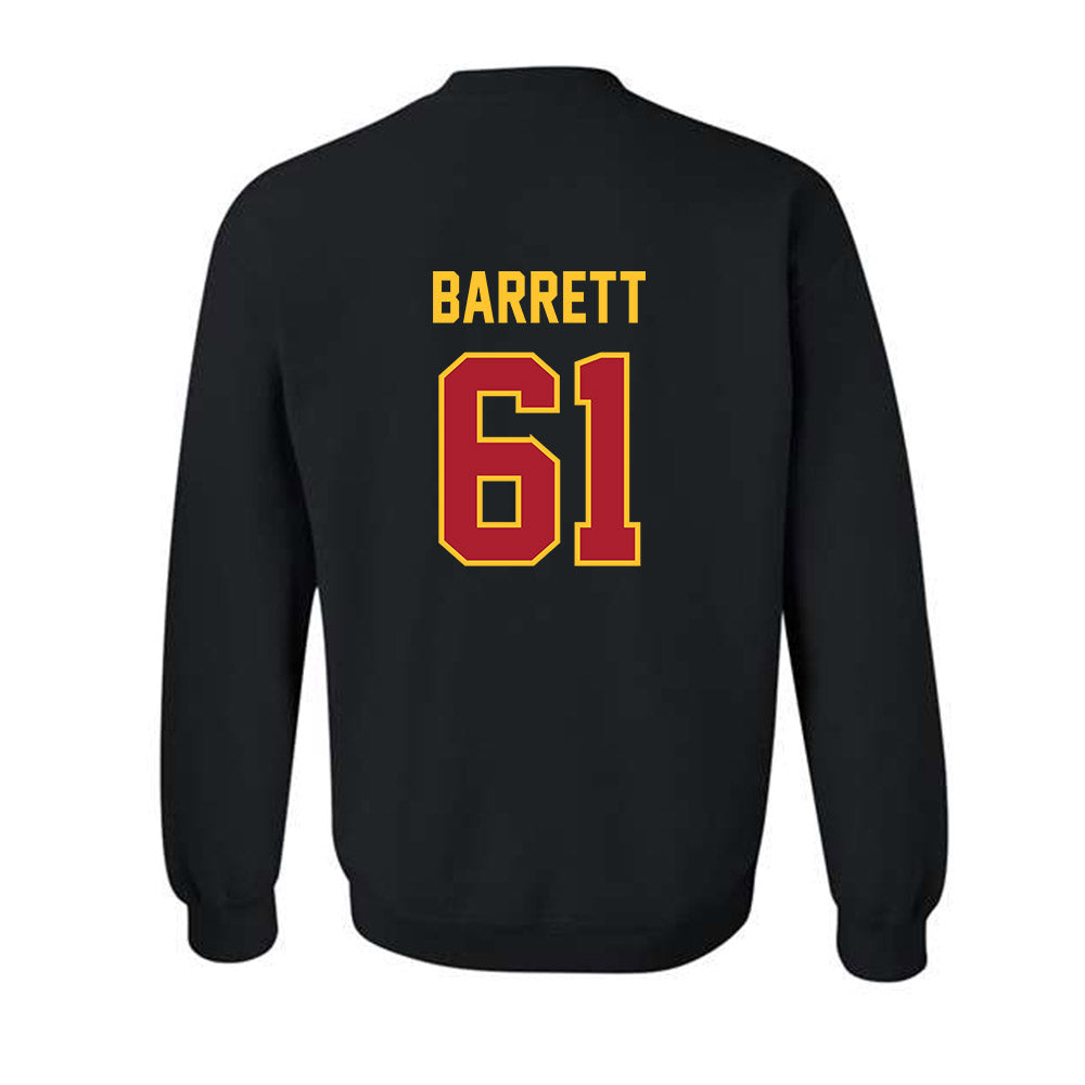 Iowa State - NCAA Football : Dylan Barrett - Sports Shersey Crewneck Sweatshirt-1