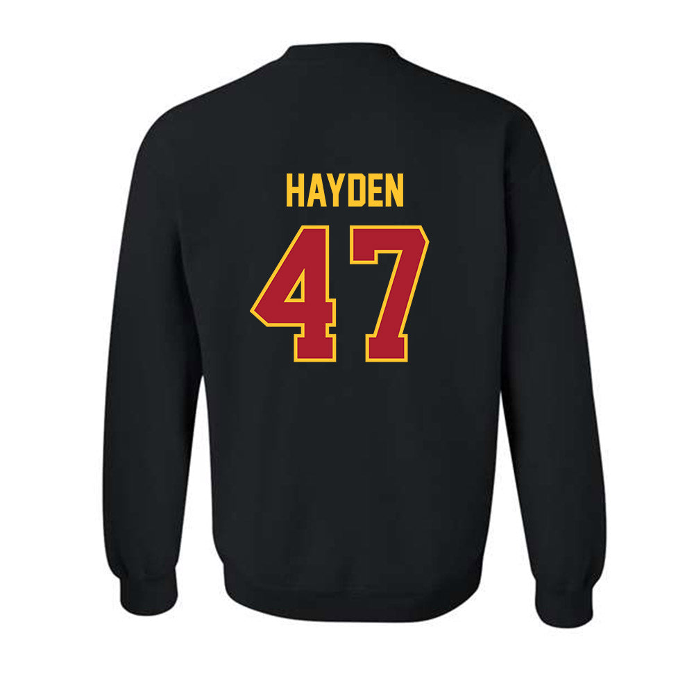 Iowa State - NCAA Football : CJ Hayden - Sports Shersey Crewneck Sweatshirt-1