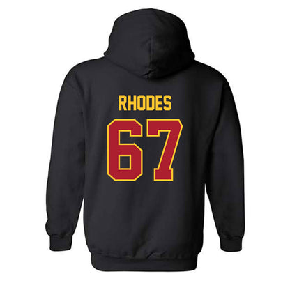 Iowa State - NCAA Football : Carson Rhodes - Sports Shersey Hooded Sweatshirt-1