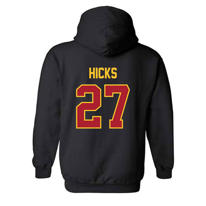 Iowa State - NCAA Football : LaMarcus Hicks - Sports Shersey Hooded Sweatshirt-1