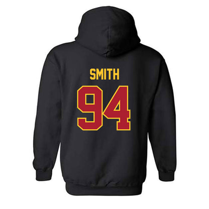 Iowa State - NCAA Football : Chase Smith - Sports Shersey Hooded Sweatshirt-1