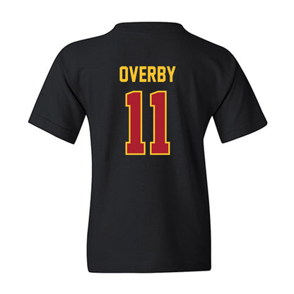 Iowa State - NCAA Football : Dominic Overby - Sports Shersey Youth T-Shirt-1