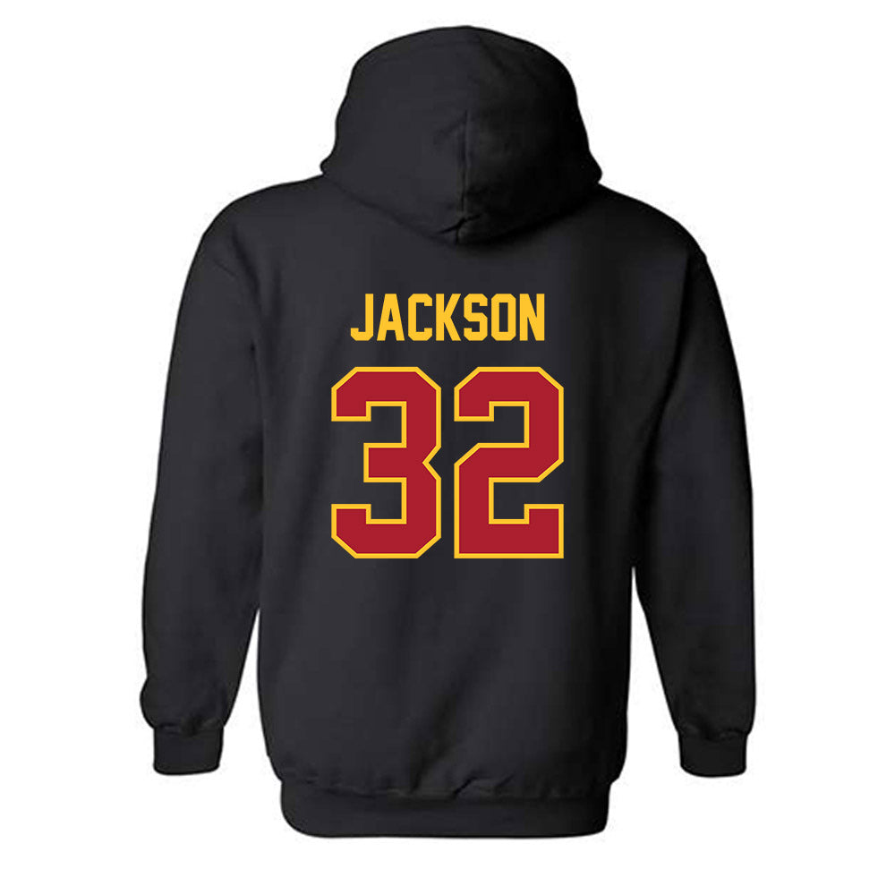 Iowa State - NCAA Football : Angelo Jackson - Sports Shersey Hooded Sweatshirt-1