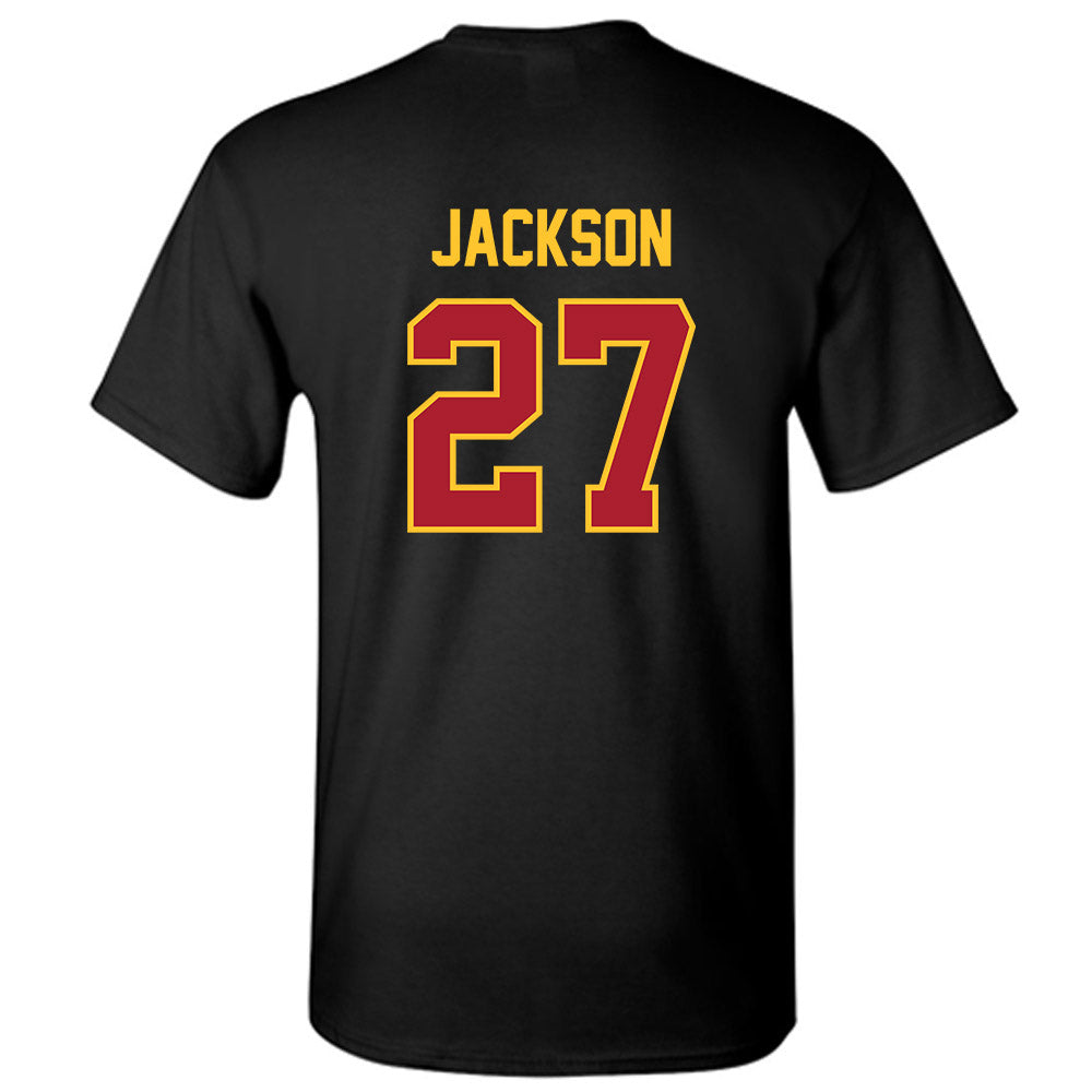 Iowa State - NCAA Football : Jayden Jackson - Sports Shersey T-Shirt-1