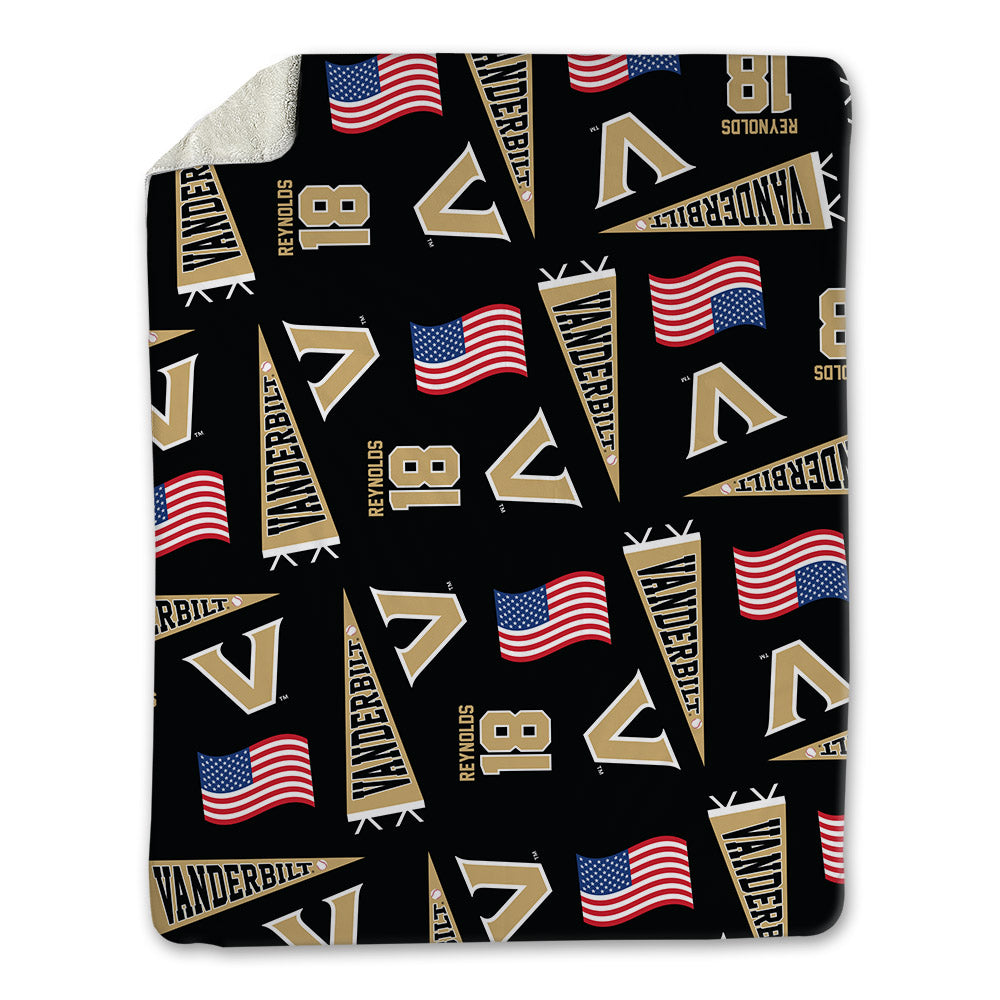 Vanderbilt - NCAA Baseball : Korbin Reynolds - Blanket-0