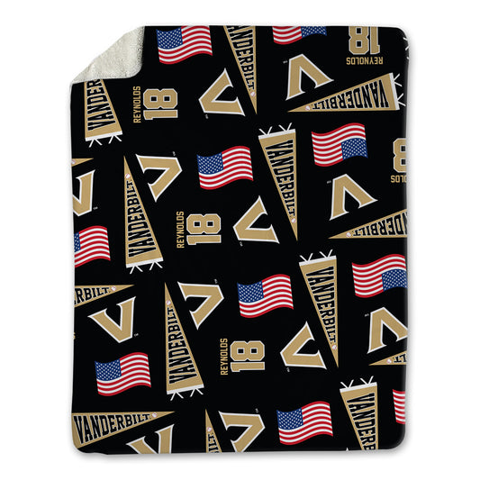 Vanderbilt - NCAA Baseball : Korbin Reynolds - Blanket-0