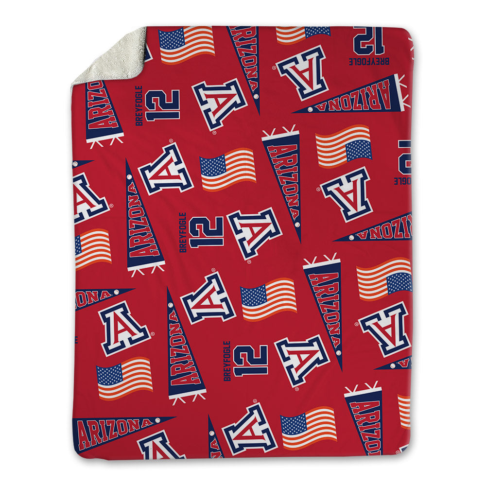 Arizona - NCAA Baseball : Easton Breyfogle - USA Blanket-0
