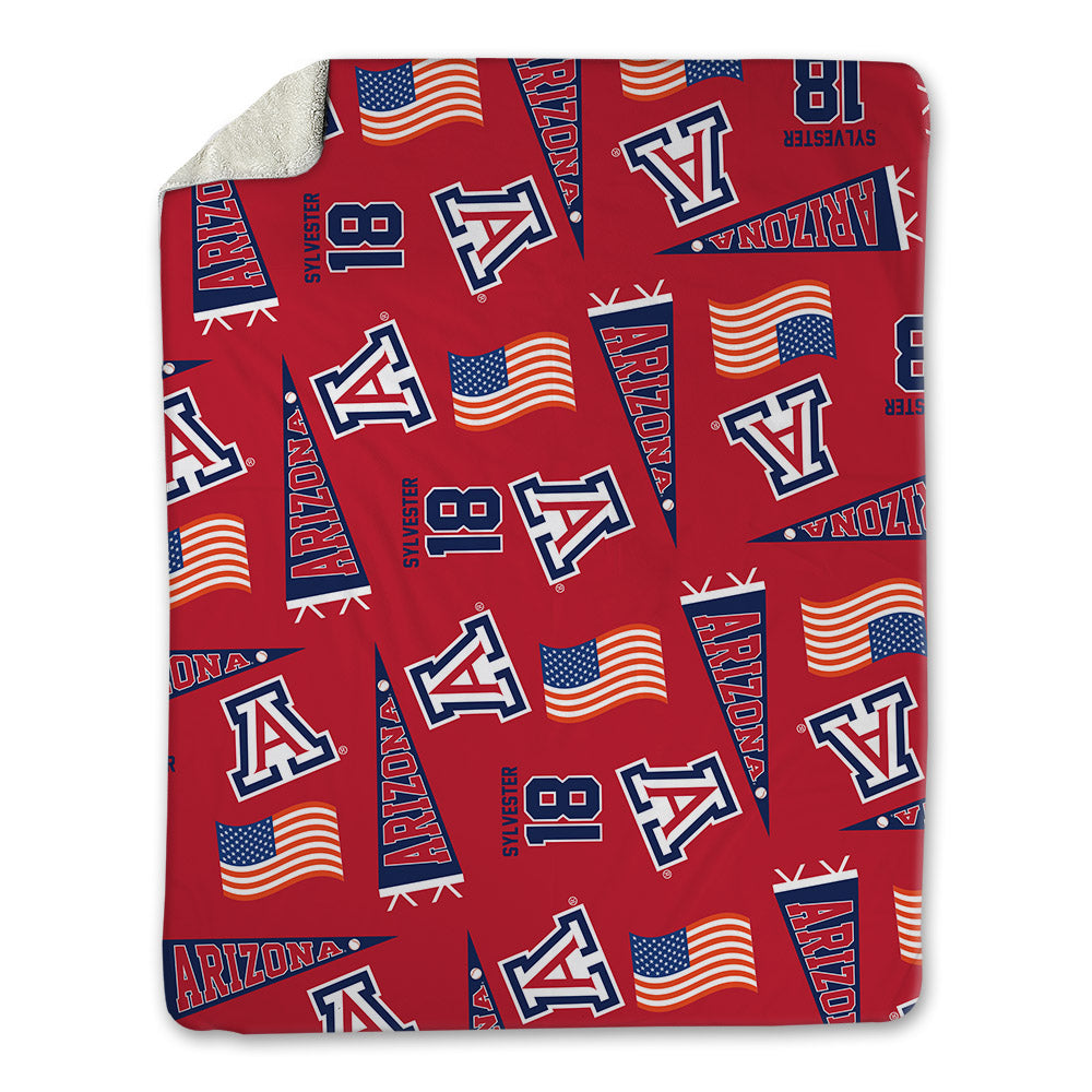 Arizona - NCAA Baseball : Beau Sylvester - USA Blanket-0