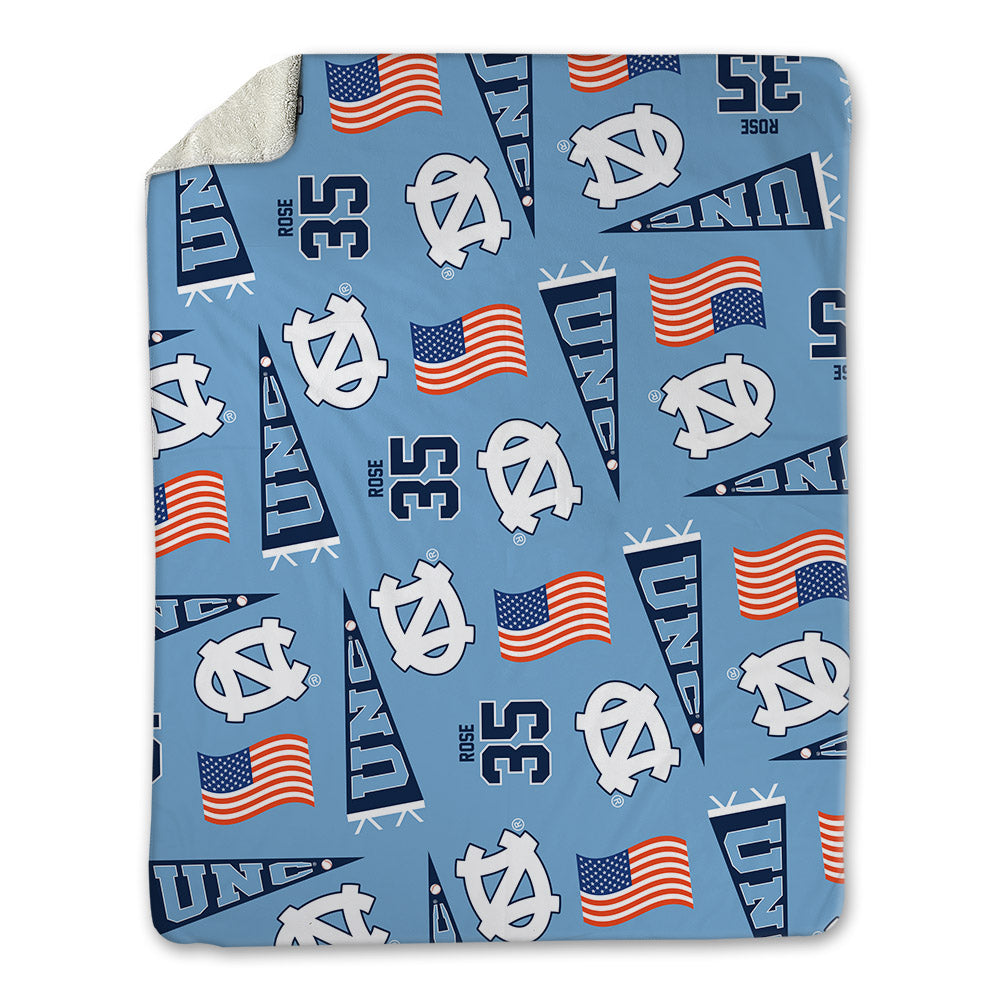 UNC - NCAA Baseball : Jackson Rose - USA Blanket-0