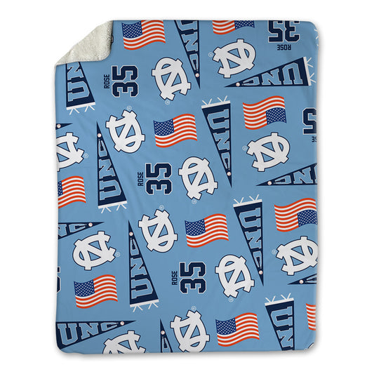UNC - NCAA Baseball : Jackson Rose - USA Blanket-0
