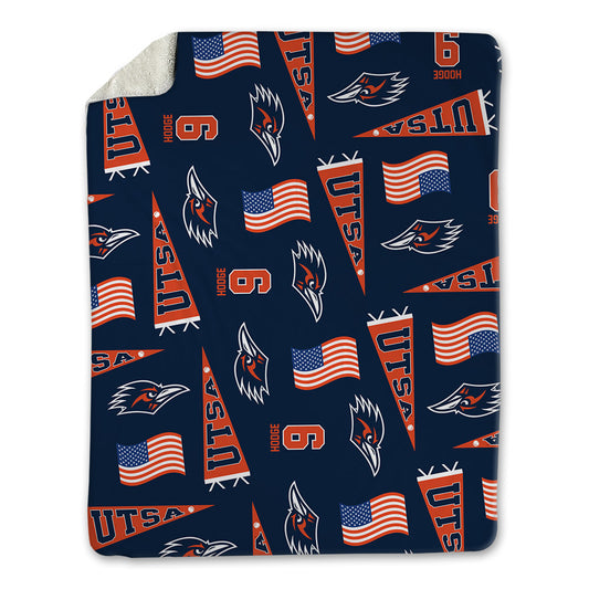 UTSA - NCAA Baseball : Ty Hodge - USA Blanket-0