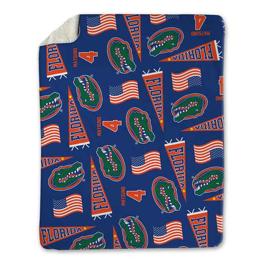 Florida - NCAA Softball : Kalie Matsuno - USA Blanket-0