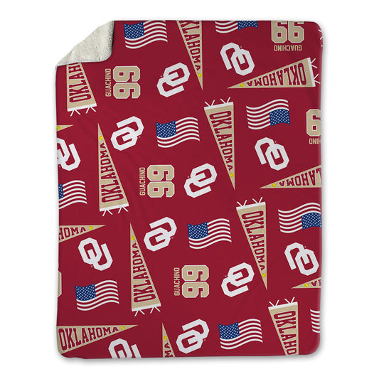 Oklahoma - NCAA Softball : Miali Guachino - USA Blanket-0