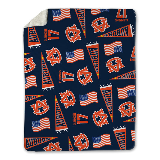 Auburn - NCAA Softball : Chalea Clemmons - USA Blanket-0