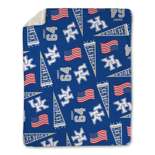 Kentucky - NCAA Softball : Ella Emmert - USA Blanket-0