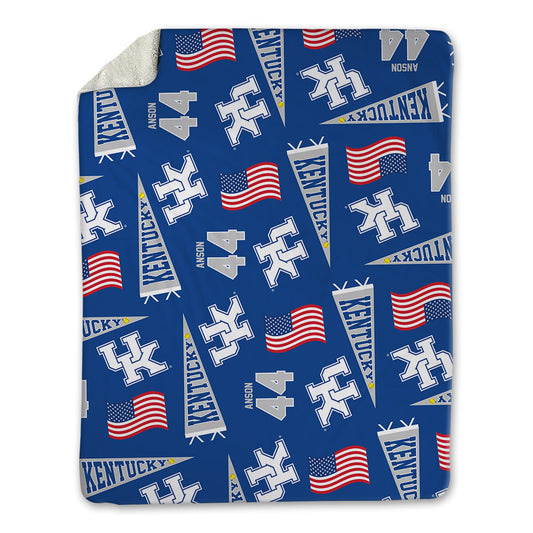 Kentucky - NCAA Softball : Madison Anson - USA Blanket-0