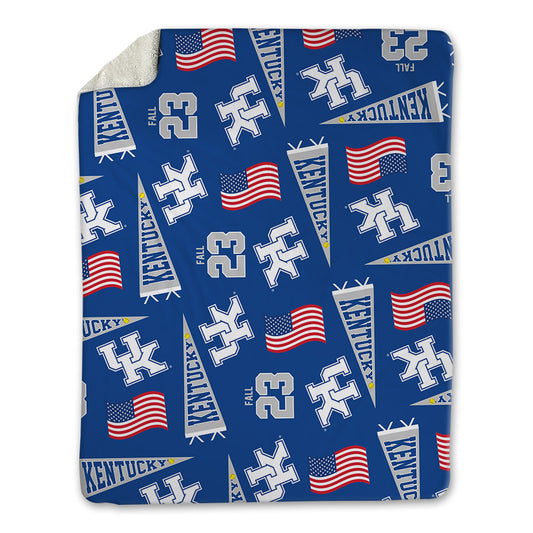 Kentucky - NCAA Softball : Carson Fall - USA Blanket-0