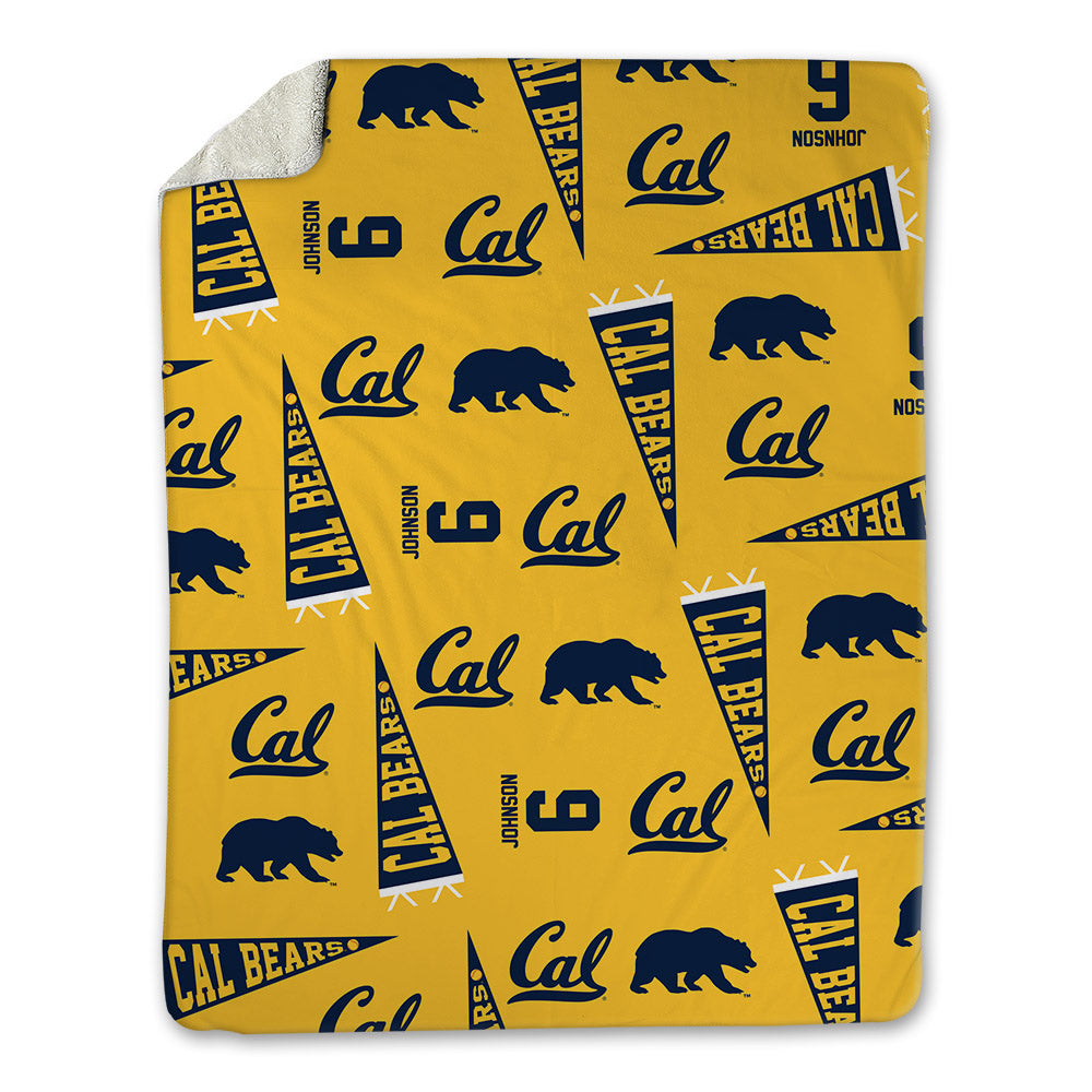 UC Berkeley - NCAA Softball : D'Auna Johnson - USA Blanket-0