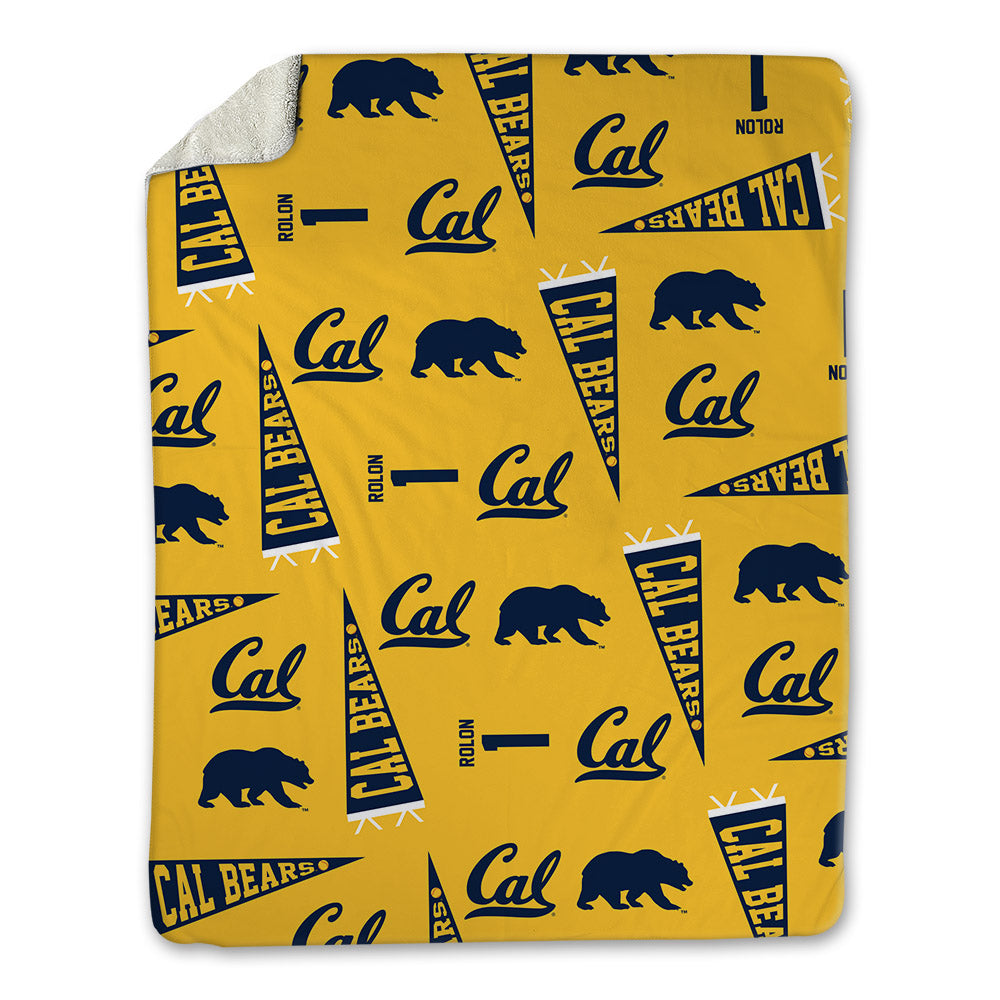 UC Berkeley - NCAA Softball : Sophia Rolon - USA Blanket-0