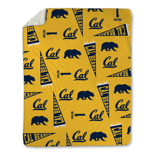 UC Berkeley - NCAA Softball : Sophia Rolon - USA Blanket-0