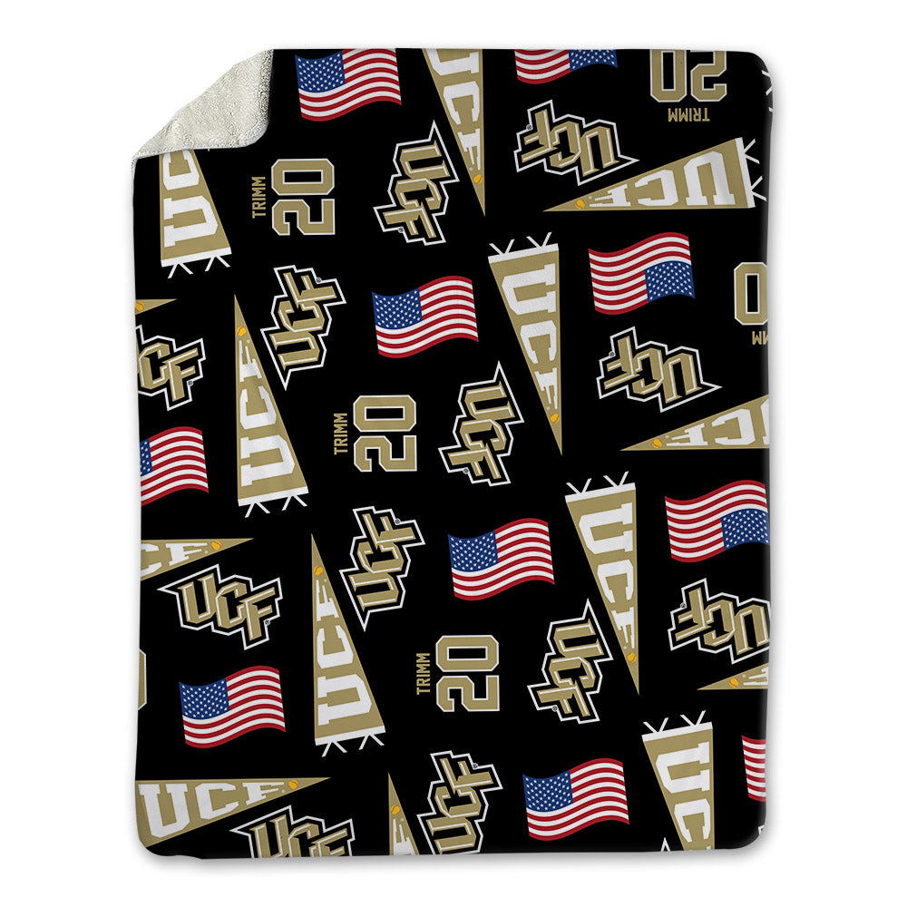 Central Florida - NCAA Softball : Kendall Trimm - USA Blanket-0