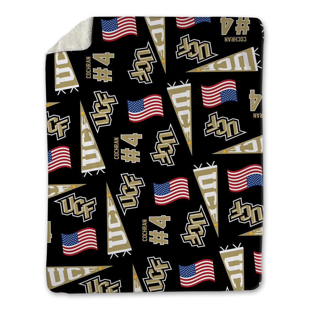Central Florida - NCAA Softball : Katelyn Cochran - USA Blanket-0