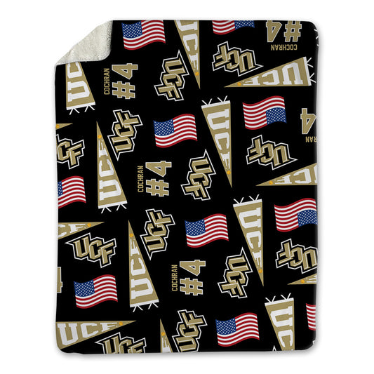 Central Florida - NCAA Softball : Katelyn Cochran - USA Blanket-0