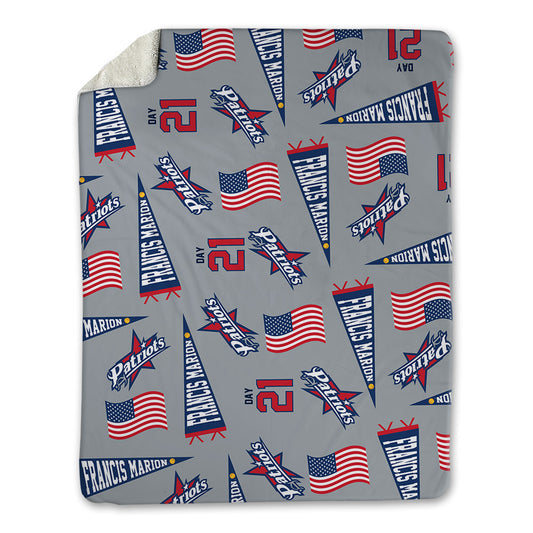 Francis Marion - NCAA Softball : Kelsey Day - USA Blanket-0