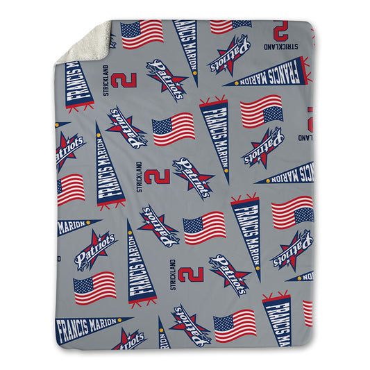 Francis Marion - NCAA Softball : Paige Strickland - USA Blanket-0