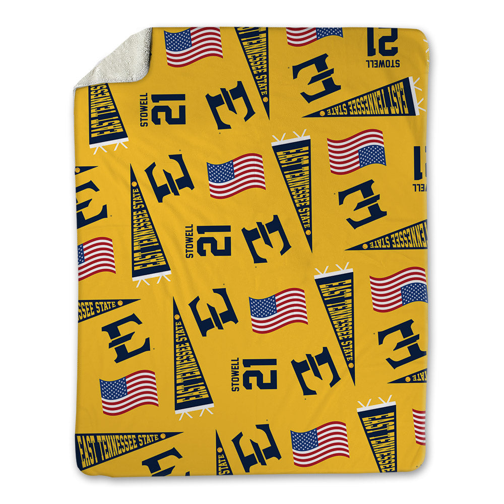 East Tennessee State - NCAA Softball : Maddison Stowell - USA Blanket-0