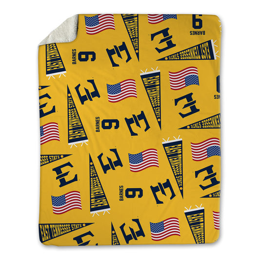 East Tennessee State - NCAA Softball : Marissa Barnes - USA Blanket-0